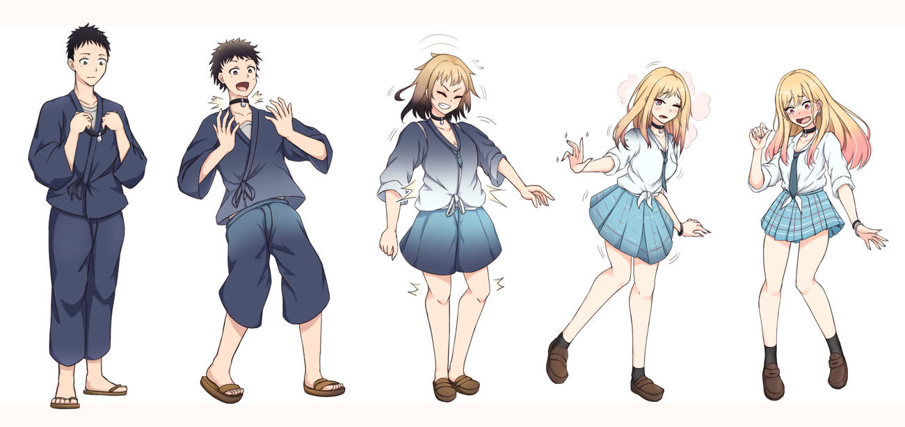 My Dress-up Darling Gojo to Marin sequence by UnmeiYuuTG on DeviantArt