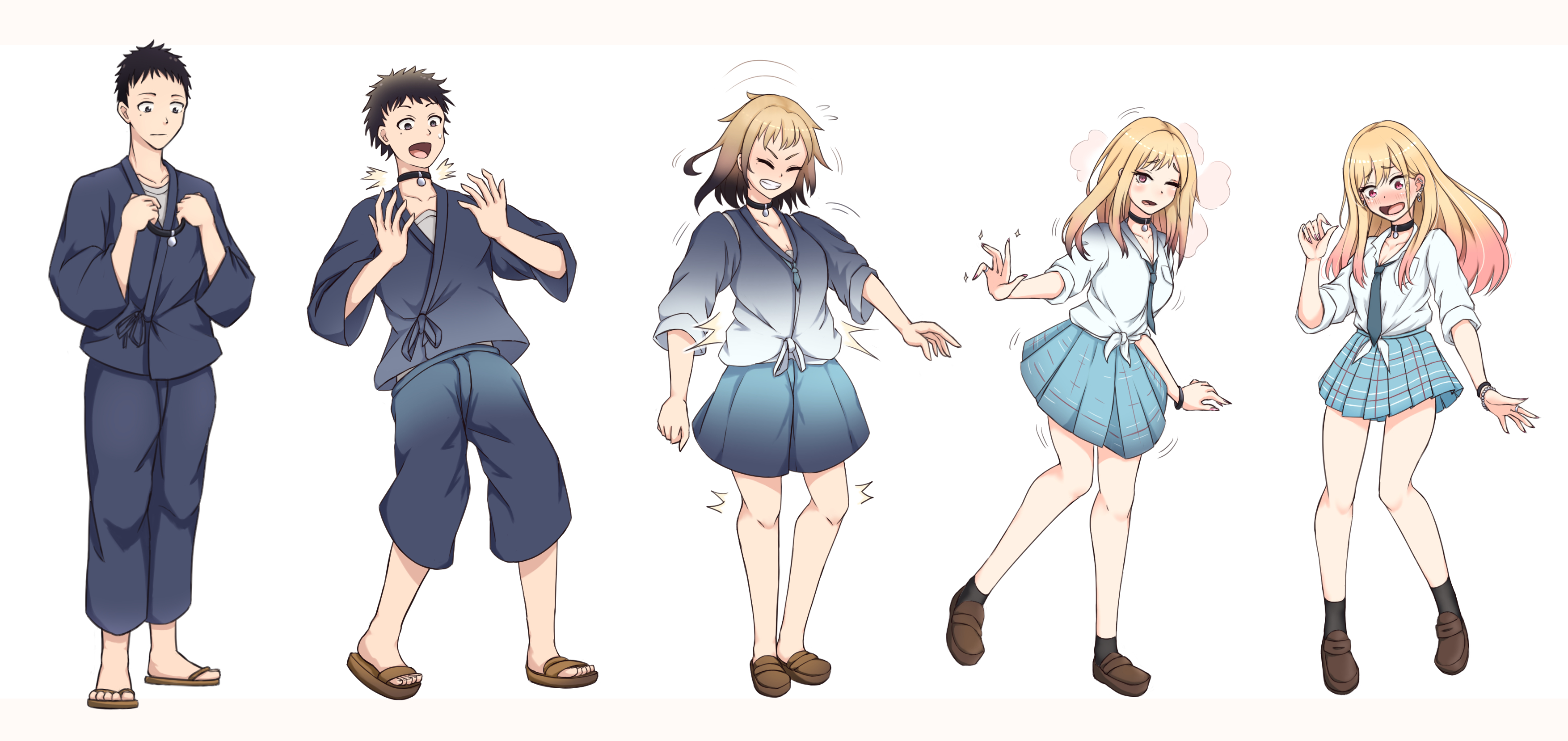 My Dress-up Darling Gojo to Marin sequence by UnmeiYuuTG on DeviantArt