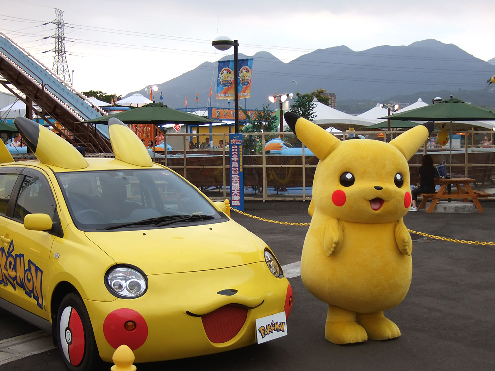 Pikachu car with Pikachu by POKePARK on DeviantArt