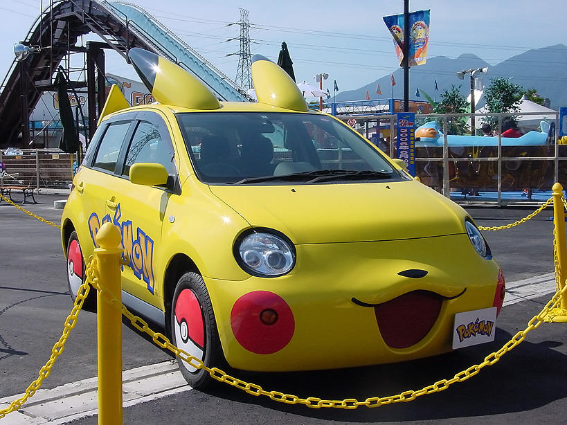 Pikachu Car 1 by POKePARK on DeviantArt
