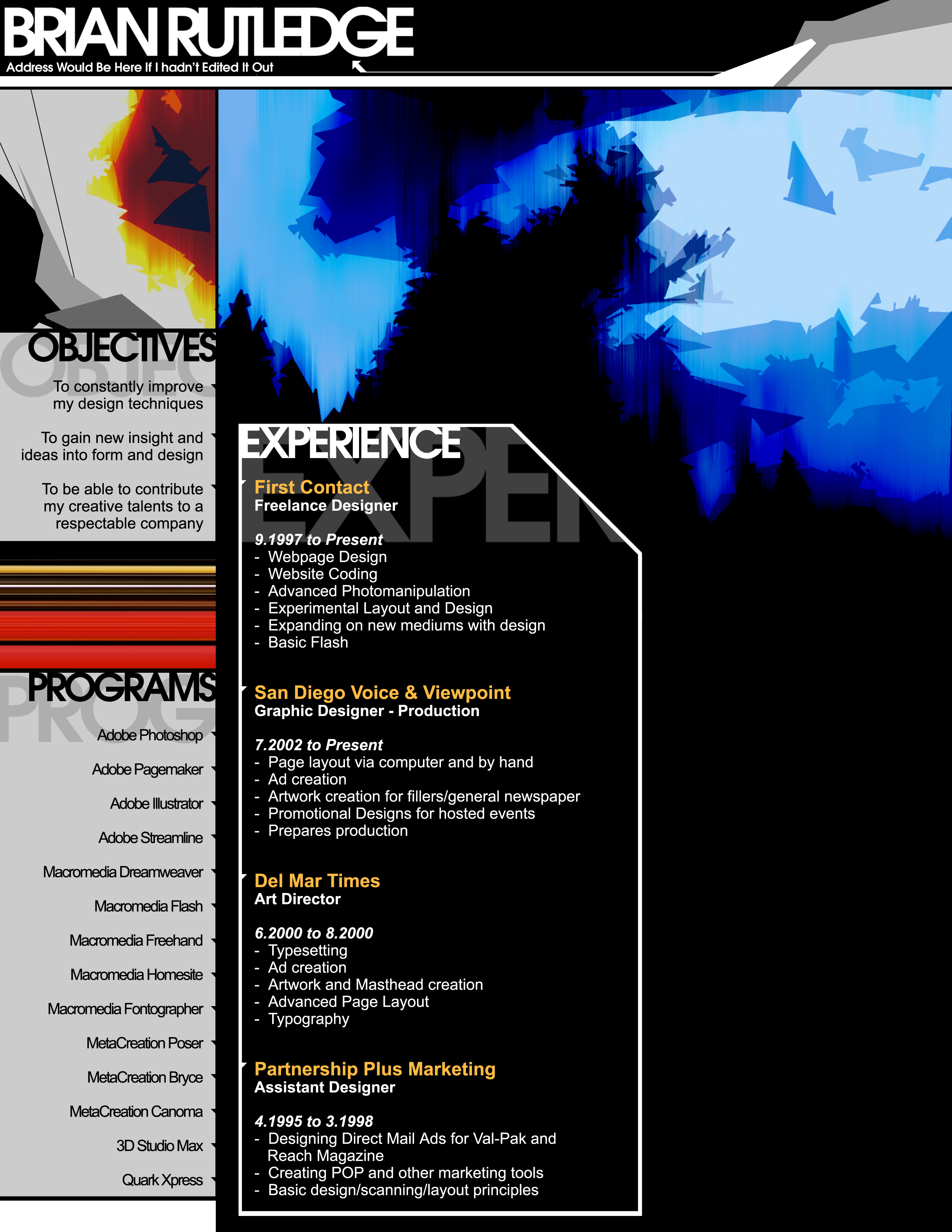 Resume by 4Square0000