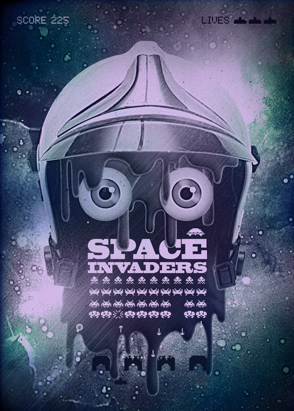 Space Invaders by GeekLangel on DeviantArt