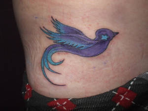 My swallow tattoo