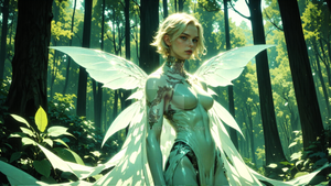 fairy in the forest