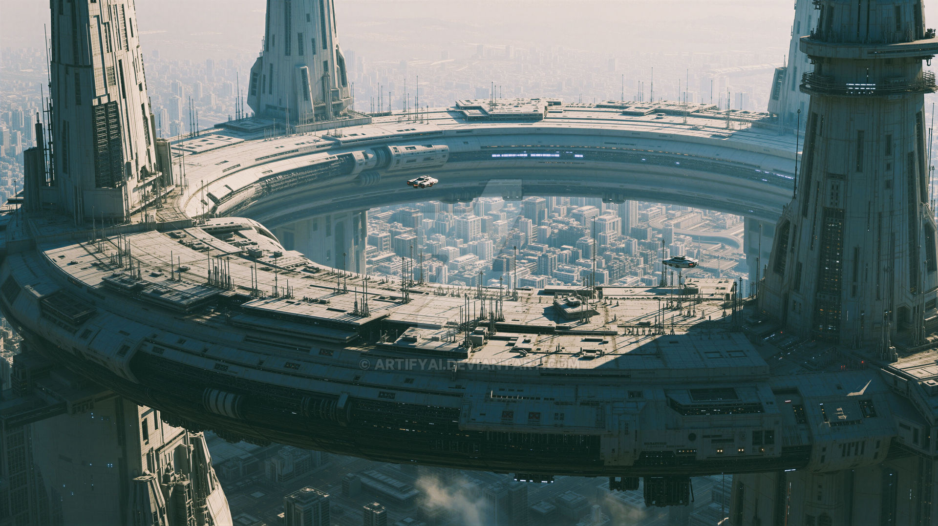 sci-fi environment concept