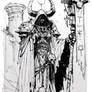 loose fantasy art sketch