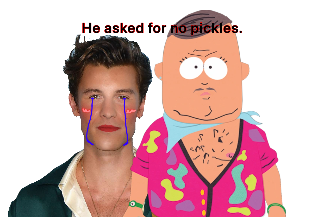 He asked for no pickles. by hearts4starss on DeviantArt