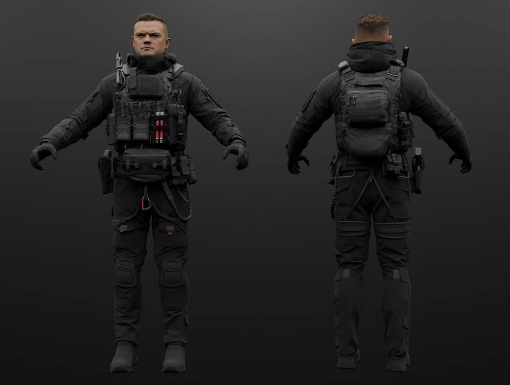 Nolan Cod Andrei Nolan Urban - 3d model rof blender by meowright on DeviantArt