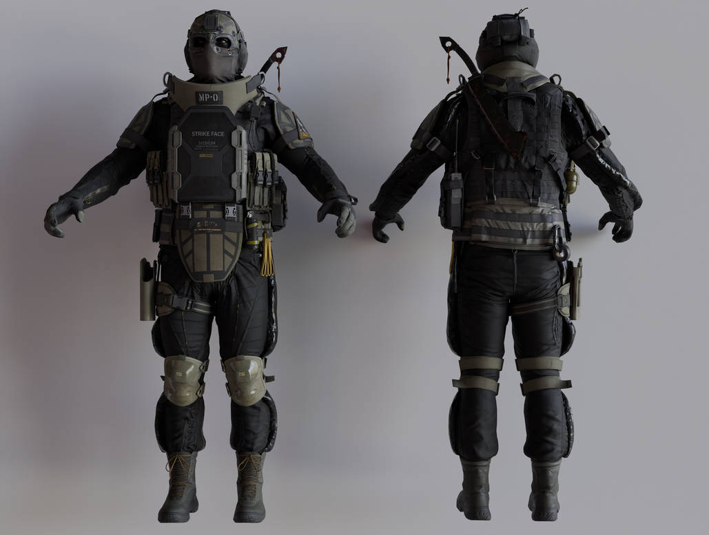 Nikto - 3d model for blender by meowright on DeviantArt