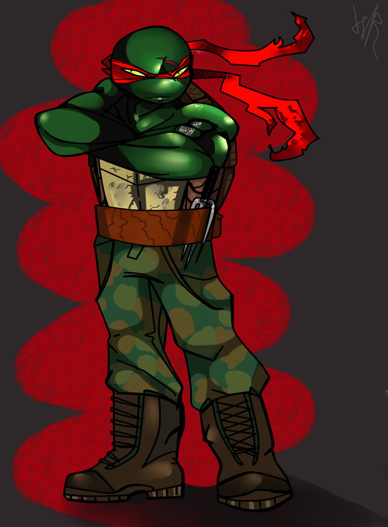 TMNT Shell Shock Raphael by WildRose91 on DeviantArt