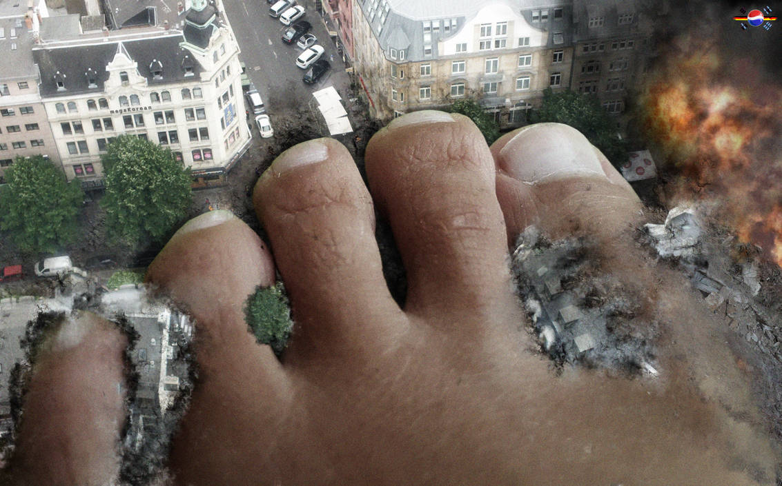 just a giantess step by megakorean
