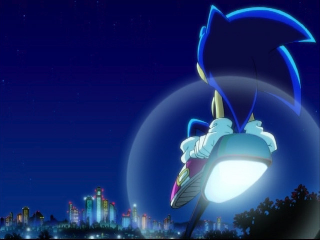 Sonic X Screenshot Redraw - Dark Sonic - By @thephantom245 on Itaku