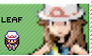 pokemon trainer leaf stamp