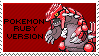 pokemon ruby version stamp