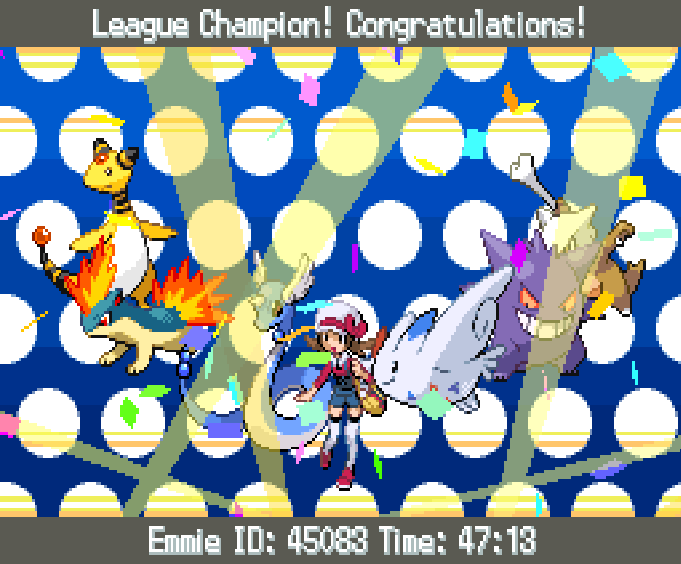 Hall of fame team for johto! : r/pokemmo