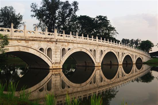 Chinese Garden bridge