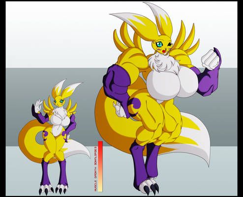 Renamon's growth