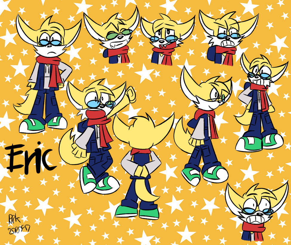 Eric Model Sheets by Ppk271797 on DeviantArt