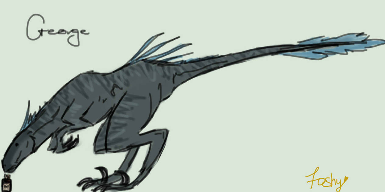 Detective Raptor George Harrus - Deinotectives by XxTheFoshyNozz on DeviantArt