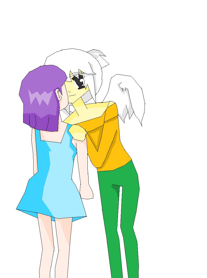 Male Angel x Female Human- OC