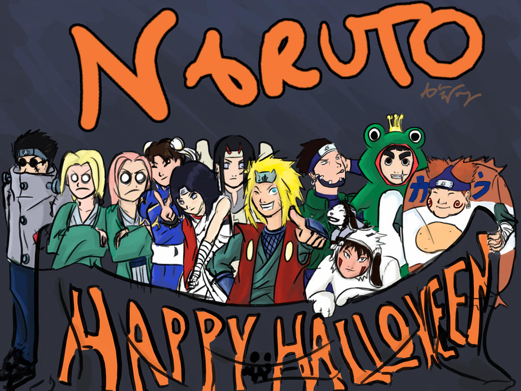 Naruto Ghetto Halloween by Aylw on DeviantArt
