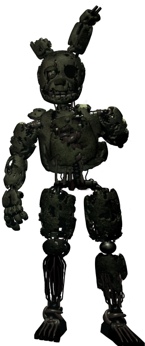Dark Springtrap in my version idk by donko0ffical on DeviantArt