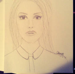 Lana Del Rey drawing