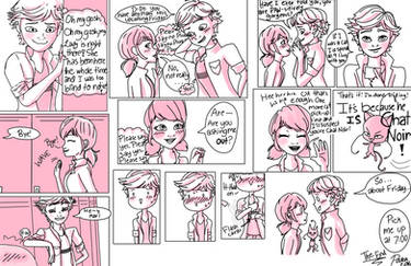 'Pickup Lines' Miraculous Ladybug comic