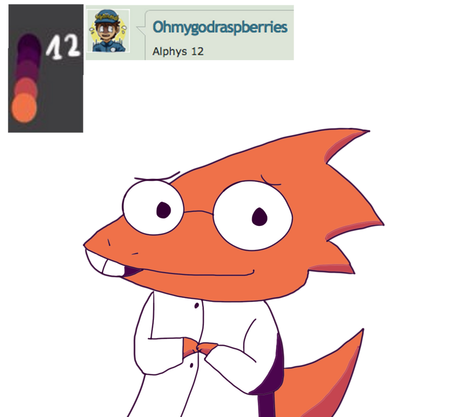 Alphys by Darkspine16647 on DeviantArt