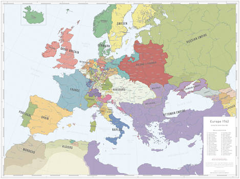 [OUTDATED] Europe - Seven Years War - ca. 1762