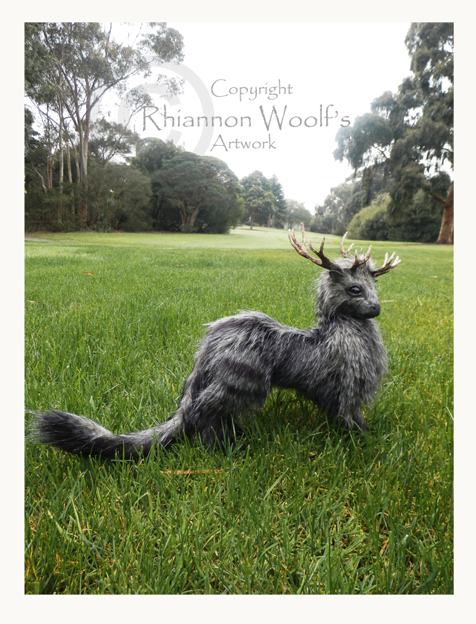 Stag Mist Spirit -Handcrafted- Rhiannon Woolf