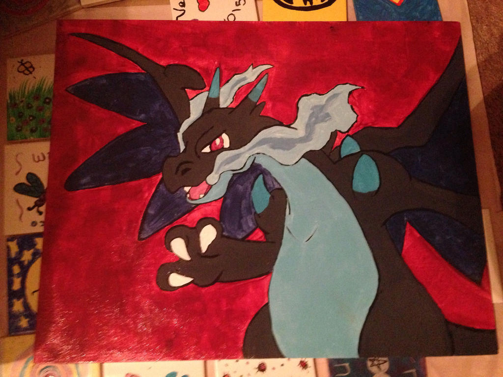 Mega Charizard X by kidoty on DeviantArt
