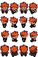 Lysandre from Pokemon X and Y GBA Overworld