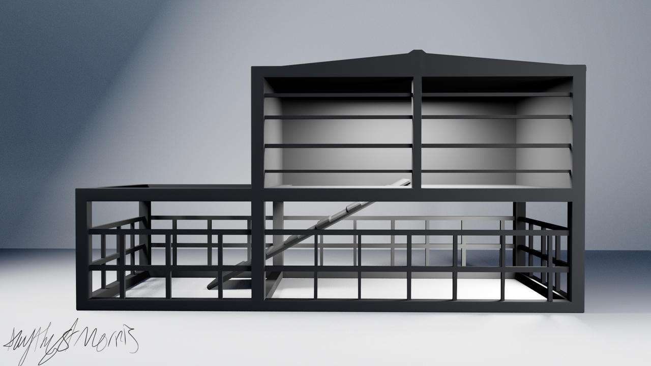 Deviantart Cage Rabbit Midpoint Cage: Rabbit Hutch Render by AmythystMorris on DeviantArt