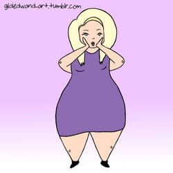 Fat Babe In Purple