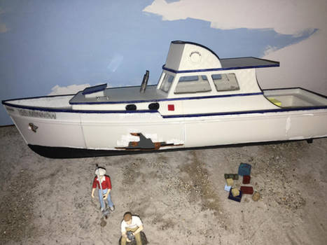 Gilligan's island diorama 3