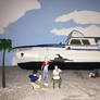 Gilligan's island diorama 1