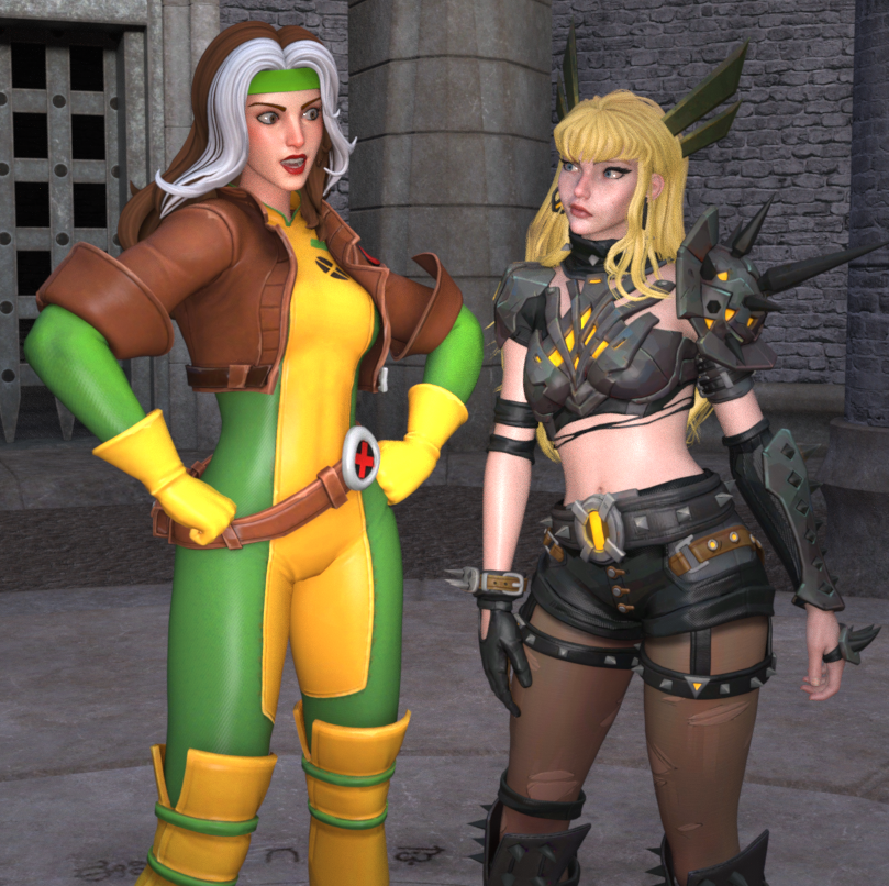 Magitech Rogue Magik vs Rogue 01 by cfshep on DeviantArt