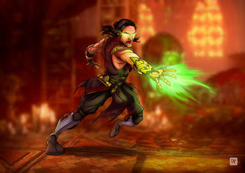 MK Art Tribute: Shang Tsung from Mortal Kombat II