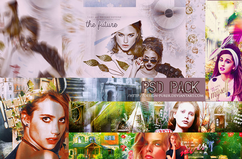 PSD Pack:BLENDS Header by Design-PURER on DeviantArt