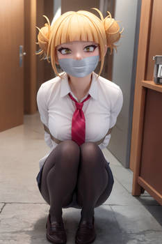 himiko toga bound and gagged