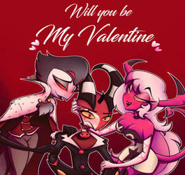 Blitzo And Verosika Fanart - Shade Wallpaper
