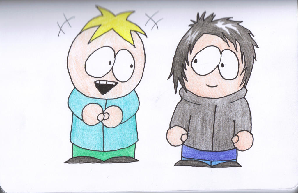 Butters and Ray Art Trade