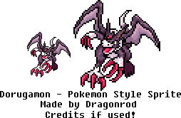 Mega Rayquaza/Reshiram/Zekrom/Kyurem Sprite Fusion by KingPanloco on  DeviantArt