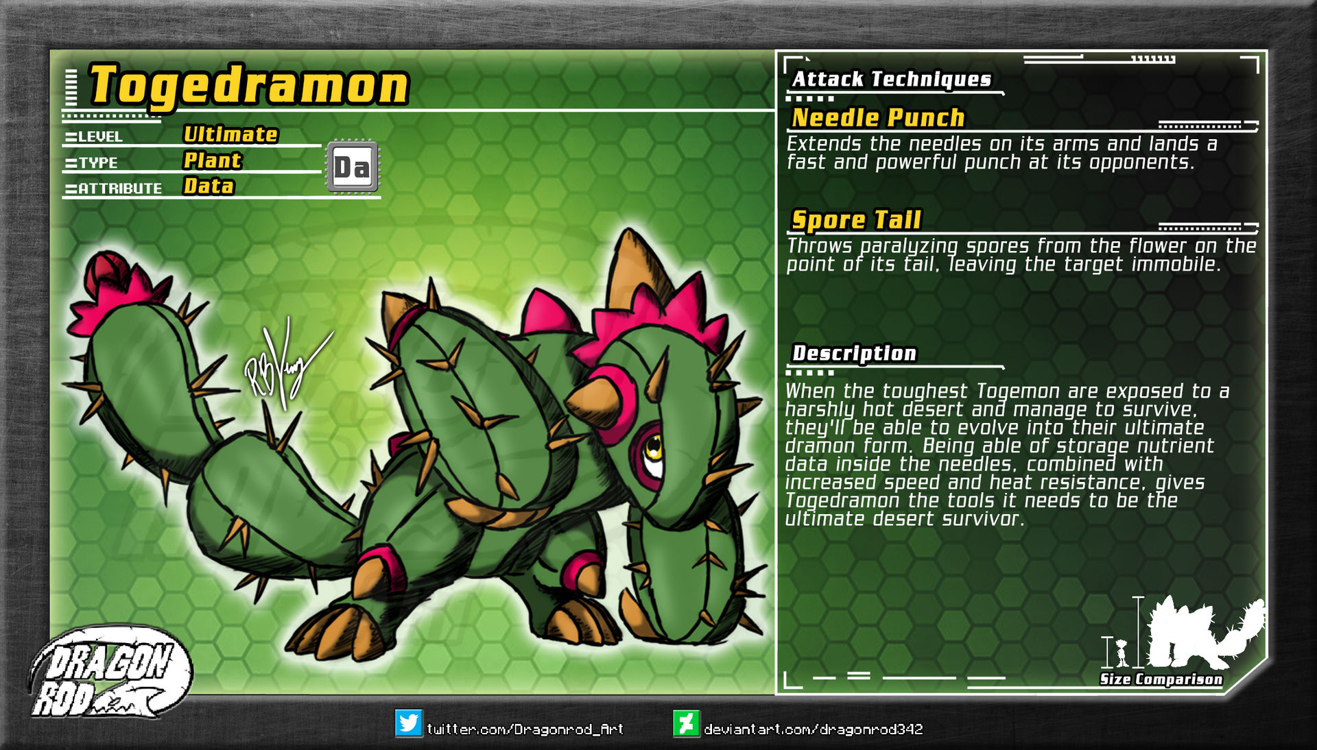 Fake Digimon - Togedramon by dragonrod342 on DeviantArt