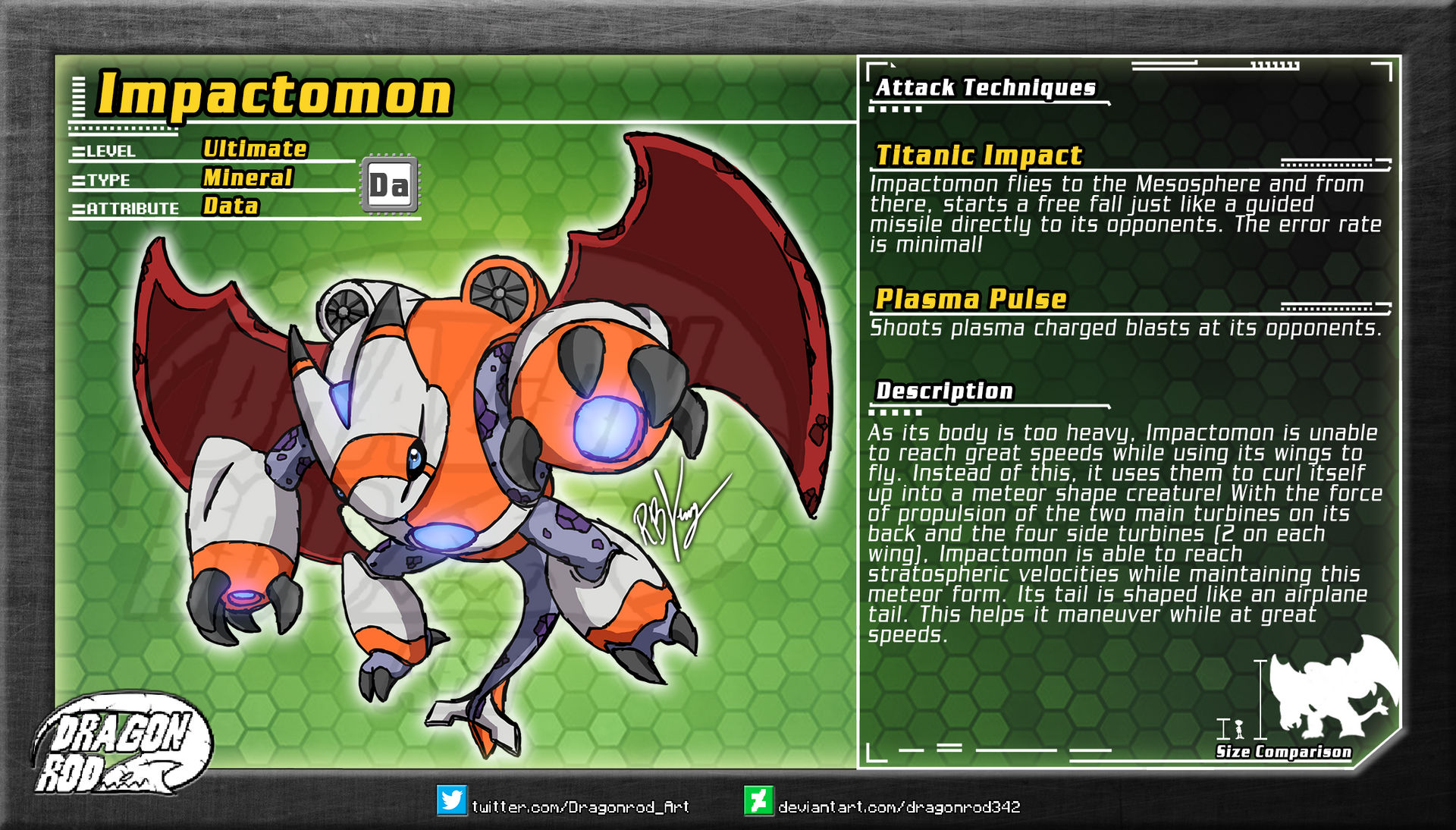 Fake Digimon - Impactomon by dragonrod342 on DeviantArt