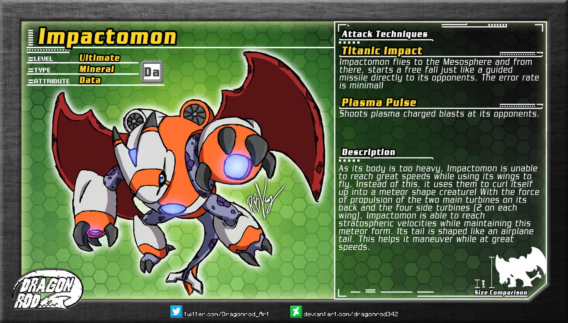 Fake Digimon - Impactomon by dragonrod342 on DeviantArt