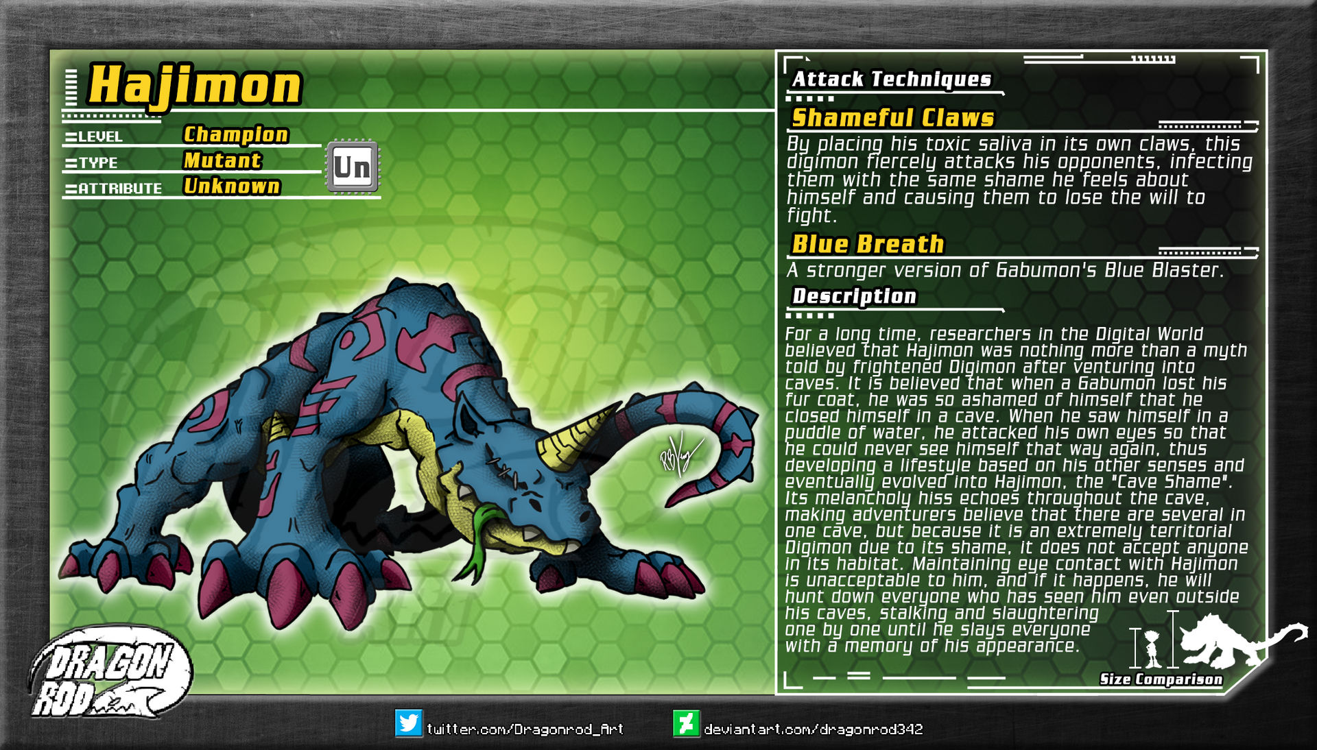 Fake Digimon - Hajimon by dragonrod342 on DeviantArt