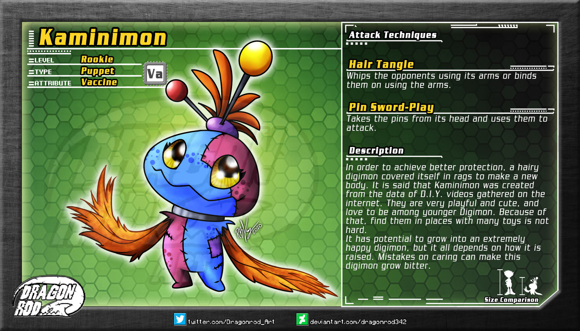 Fake Digimon - Kaminimon by dragonrod342 on DeviantArt