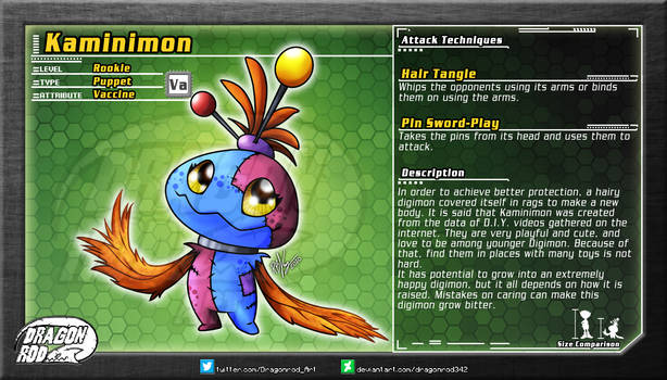 Fake Digimon - Kaminimon